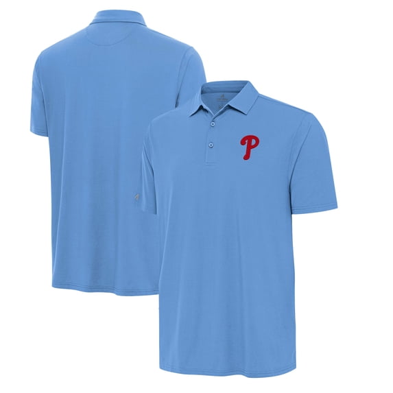 Men's Antigua Powder Blue Philadelphia Phillies Era Polo
