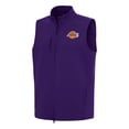 thumbnail image 1 of Men's Antigua Purple Los Angeles Lakers Demand Full-Zip Vest, 1 of 1