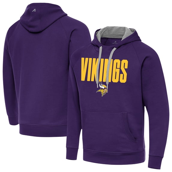 Men's Antigua Purple Minnesota Vikings Victory Hoodie