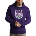 thumbnail image 1 of Men's Antigua Purple Sacramento Kings Team Logo Victory Pullover Hoodie, 1 of 1