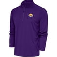 thumbnail image 1 of Men's Antigua  Purple South Bay Lakers Tribute Quarter-Zip Pullover Top, 1 of 1