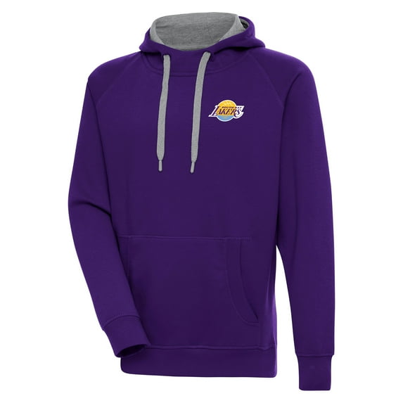 Men's Antigua Purple South Bay Lakers Victory Pullover Hoodie