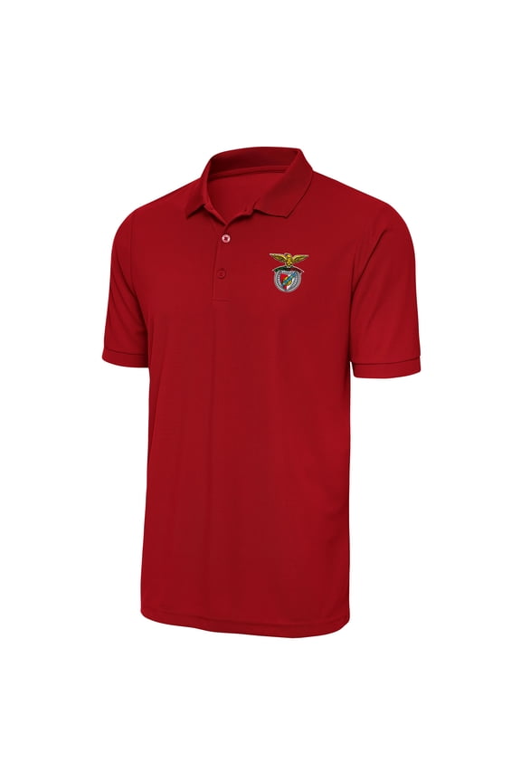 Men's Antigua  Red Benfica Derive Polo