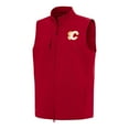 thumbnail image 1 of Men's Antigua Red Calgary Flames Demand Full-Zip Vest, 1 of 1