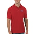thumbnail image 1 of Men's Antigua Red Detroit Pistons Legacy Pique Polo, 1 of 1