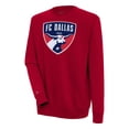 thumbnail image 1 of Men's Antigua Red FC Dallas Victory Pullover Sweatshirt, 1 of 1