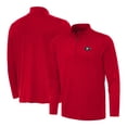 thumbnail image 1 of Men's Antigua Red Georgia Bulldogs Reprocess Quarter-Zip Top, 1 of 3