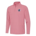 thumbnail image 1 of Men's Antigua  Red LA Clippers Twine Quarter-Zip Top, 1 of 1