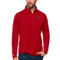 thumbnail image 1 of Men's Antigua Red Los Angeles Angels Tribute Quarter-Zip Pullover Top, 1 of 1