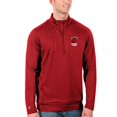 thumbnail image 1 of Men's Antigua Red Miami Heat Generation Quarter-Zip Pullover Jacket, 1 of 1