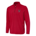 thumbnail image 1 of Men's Antigua  Red NC State Wolfpack Perilous Quarter-Zip Sweatshirt, 1 of 1
