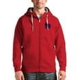 thumbnail image 1 of Men's Antigua Red New York Giants Victory Full-Zip Hoodie, 1 of 1