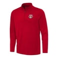 thumbnail image 1 of Men's Antigua Red New York Red Bulls Reprocess Quarter-Zip Jacket, 1 of 1