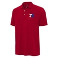 thumbnail image 1 of Men's Antigua  Red Philadelphia 76ers Western Polo, 1 of 1