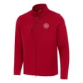 thumbnail image 1 of Men's Antigua Red Portland Thorns FC Objection Double Peached Full-Zip Jacket, 1 of 1
