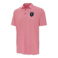 thumbnail image 1 of Men's Antigua Red San Jose Earthquakes Twine Performance Polo, 1 of 1