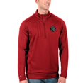 thumbnail image 1 of Men's Antigua Red Toronto Raptors Generation Quarter-Zip Pullover Jacket, 1 of 1