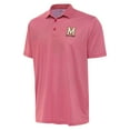 thumbnail image 1 of Men's Antigua Red/White Maryland Terrapins Rings Polo, 1 of 1