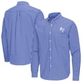 thumbnail image 1 of Men's Antigua Royal Air Force Falcons Ellis Woven Tri-Blend Long Sleeve Button-Down Shirt, 1 of 3