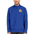 thumbnail image 1 of Men's Antigua Royal Albany State Golden Rams Generation Quarter-Zip Pullover Jacket, 1 of 1