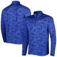 thumbnail image 1 of Men's Antigua Royal Buffalo Bills Brigade Quarter-Zip Sweatshirt, 1 of 4