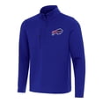 thumbnail image 1 of Men's Antigua Royal Buffalo Bills Insider Quarter-Zip Pullover Top, 1 of 1