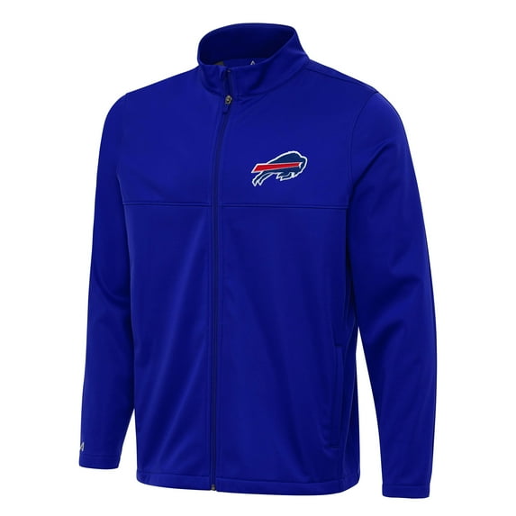 Men's Antigua Royal Buffalo Bills Links 2 Full-Zip Golf Jacket