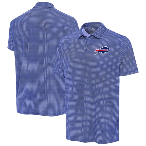 Men's Antigua Royal Buffalo Bills Mosaic Polo