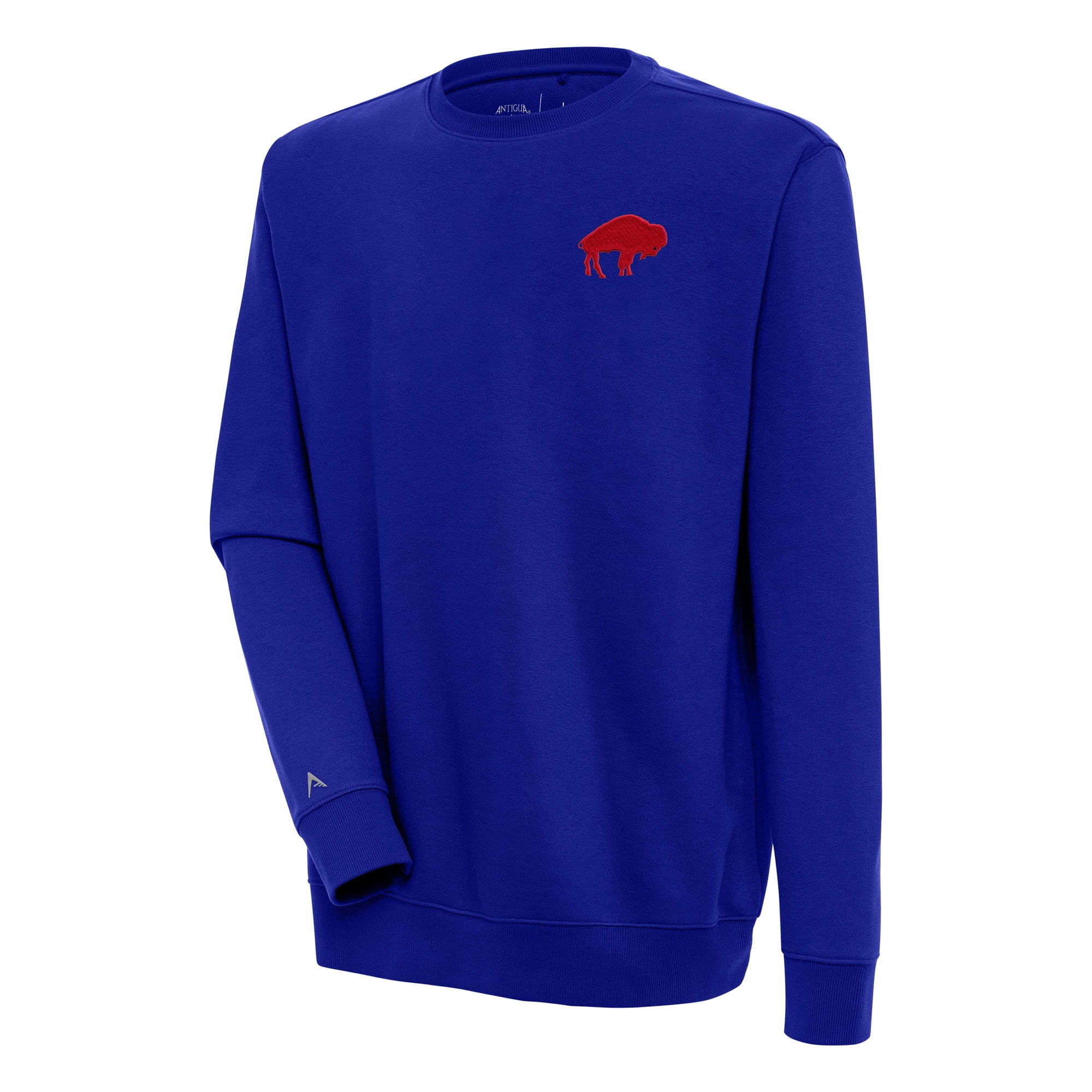 Men's Antigua Royal Buffalo Bills Throwback Logo Victory Pullover ...