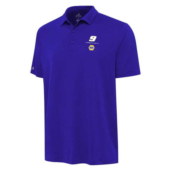 Men's Antigua Royal Chase Elliott Reprocess Polo