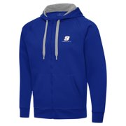 Men's-Antigua Royal Chase Elliott Victory Full-Zip Hoodie