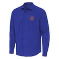 thumbnail image 1 of Men's Antigua Royal Chicago Cubs Exposure Long Sleeve Button-Up Shirt, 1 of 1
