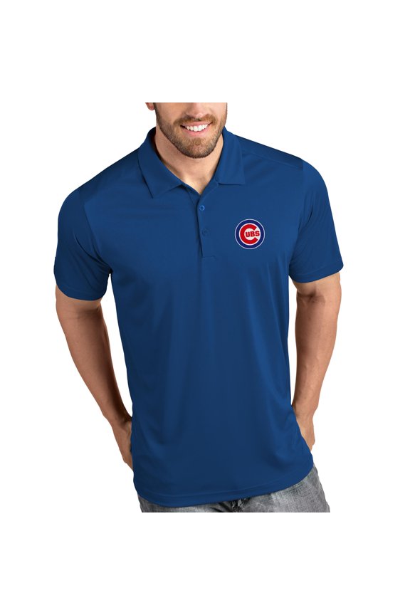 Men's Antigua Royal Chicago Cubs Tribute Polo