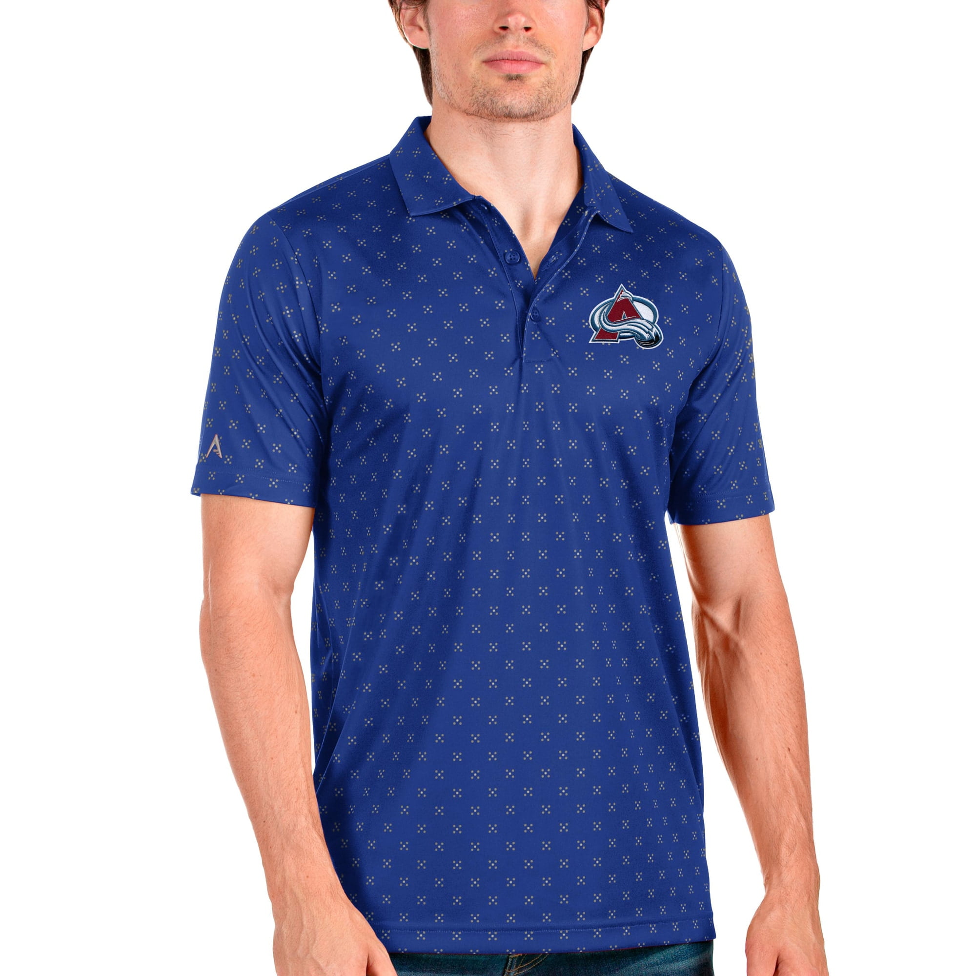 Men's Antigua Royal Colorado Avalanche Spark Polo - Walmart.com
