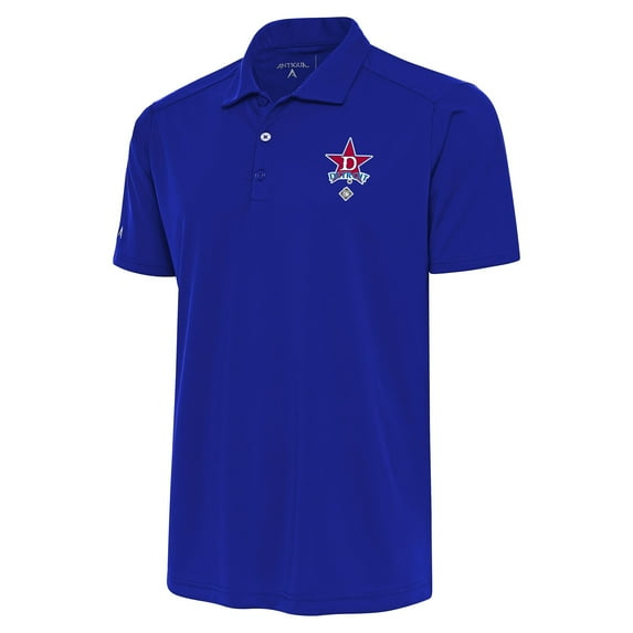 Men's Antigua Royal Detroit Stars Tribute Polo