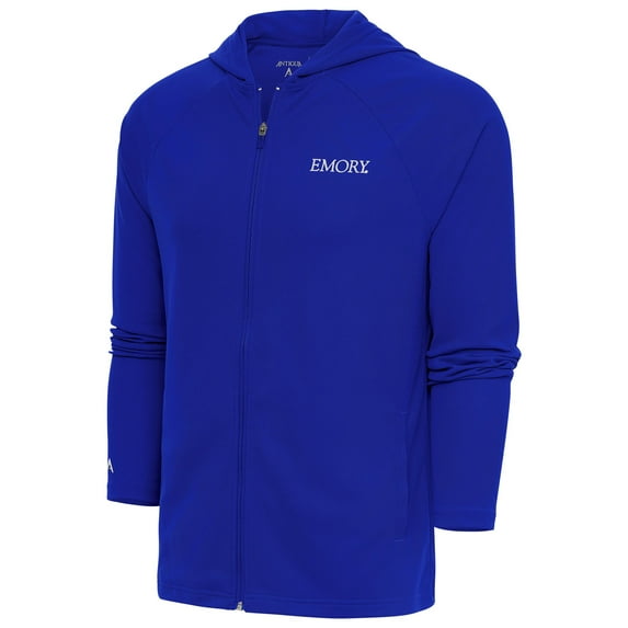 Men's Antigua Royal Emory Eagles Legacy Full-Zip Hoodie