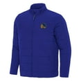 thumbnail image 1 of Men's Antigua Royal Golden State Warriors Swelter Full-Zip Puffer Jacket, 1 of 1