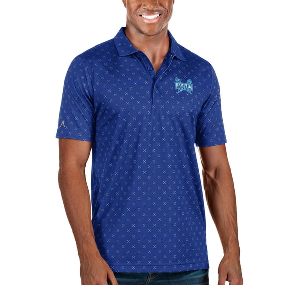 Men's Antigua Royal Hampton Pirates Spark Polo