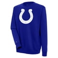 thumbnail image 1 of Men's Antigua  Royal Indianapolis Colts Victory Pullover Sweatshirt, 1 of 1