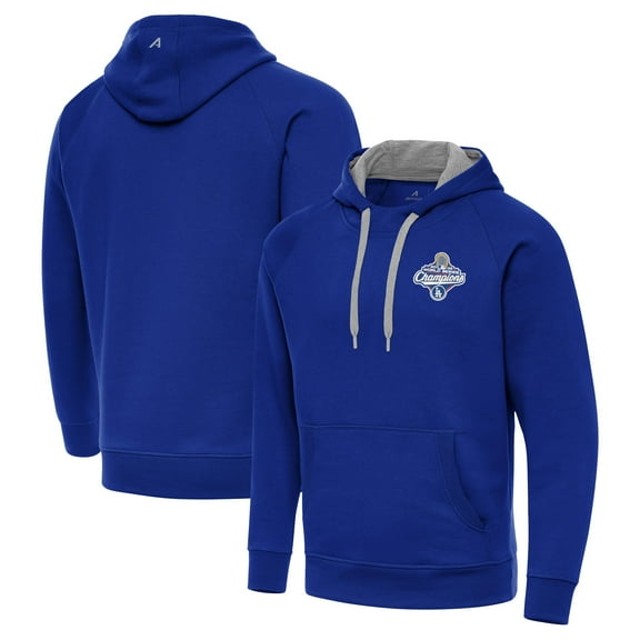 Men's Antigua  Royal Los Angeles Dodgers 2025 World Series Champions Victory Hoodie