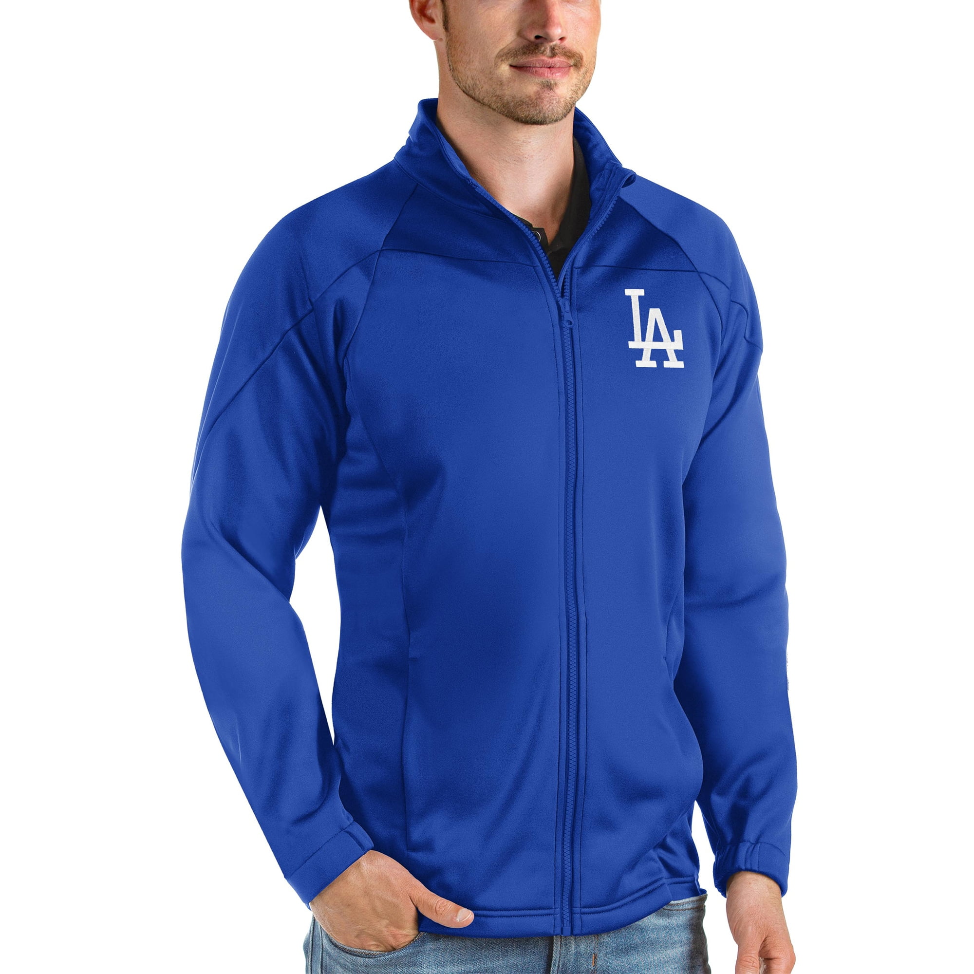 Los Angeles Dodgers Mitchell & Ness Throw It Back Full-Zip