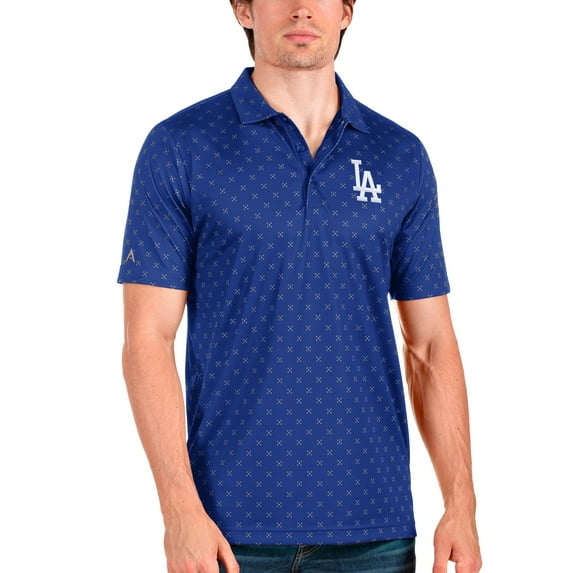 Men's Antigua Royal Los Angeles Dodgers Spark Polo