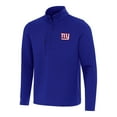 thumbnail image 1 of Men's Antigua Royal New York Giants Insider Quarter-Zip Pullover Top, 1 of 1
