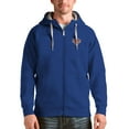 thumbnail image 1 of Men's Antigua Royal New York Knicks Logo Victory Full-Zip Hoodie, 1 of 1