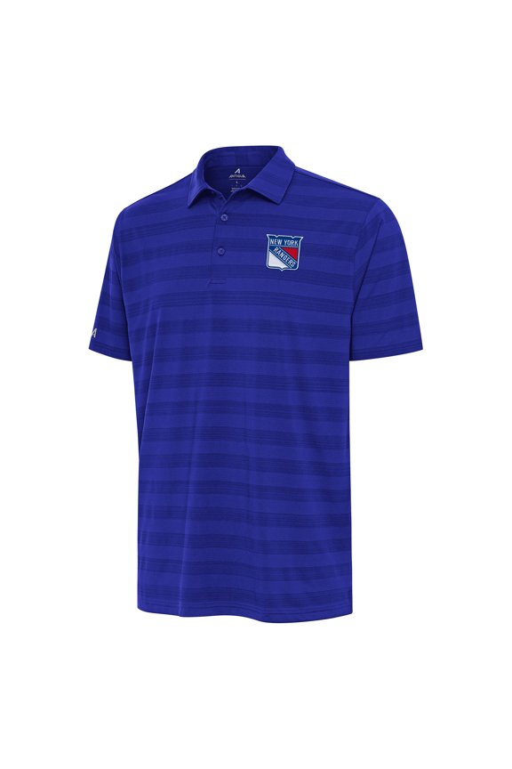 Men's Antigua Royal New York Rangers Tunnel Polo