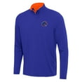 thumbnail image 1 of Men's Antigua Royal/Orange Boise State Broncos Content Quarter-Zip Pullover Top, 1 of 1