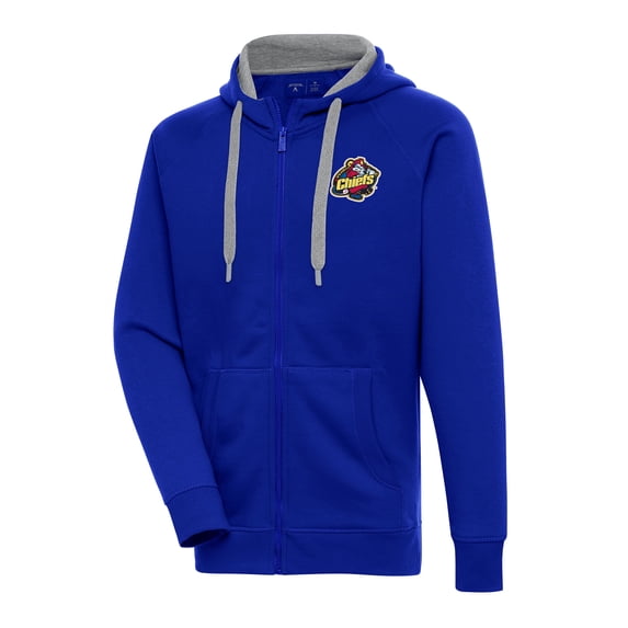 Men's Antigua Royal Peoria Chiefs Victory Full-Zip Hoodie