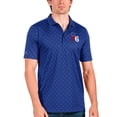thumbnail image 1 of Men's Antigua Royal Philadelphia 76ers Spark Polo, 1 of 1
