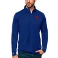 thumbnail image 1 of Men's Antigua Royal Philadelphia Phillies Tribute Quarter-Zip Pullover Top, 1 of 1
