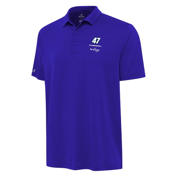 Men's Antigua Royal Ricky Stenhouse Jr. Reprocess Polo